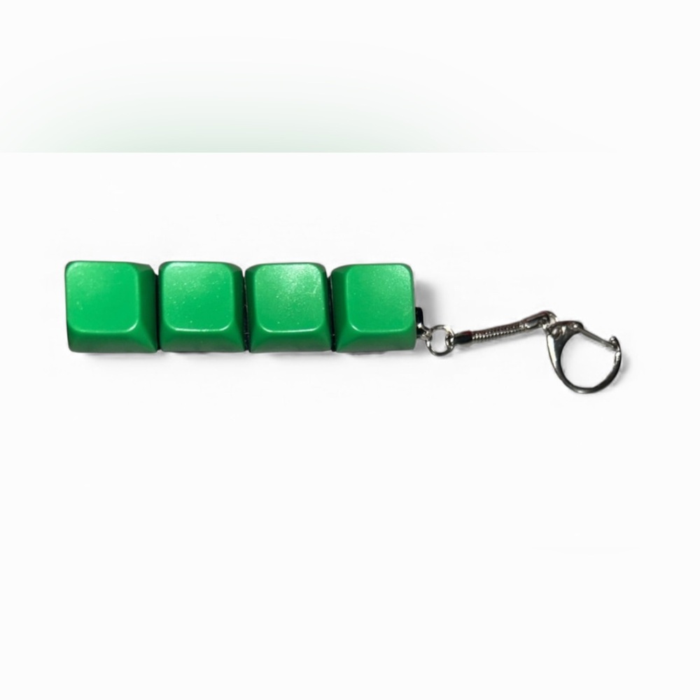 Keyboard Fidget Keychains Clicker NWOT - Picture 3 of 6